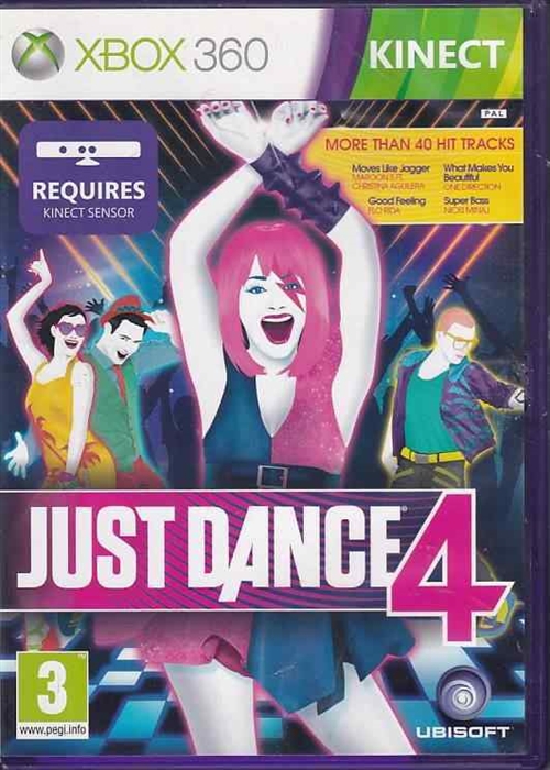 Just Dance 4 - XBOX 360 (B Grade) (Genbrug)